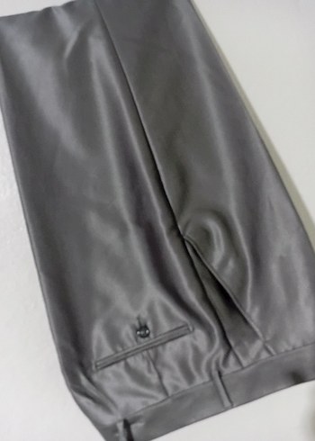 Gri Regular Fit Erkek Kumaş Pantolon - Görsel 2