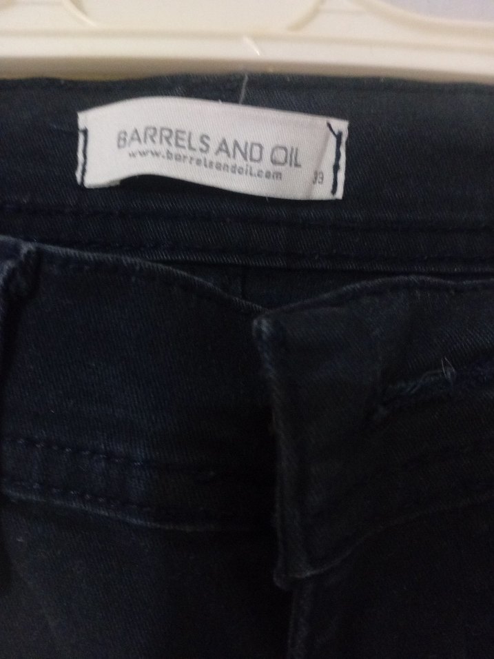 Siyah Erkek Regular Fit Denim Pantolon - Görsel 3