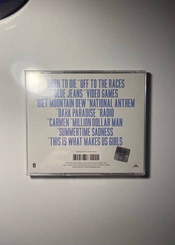 Lana Del Rey Born to die CD - Görsel 2