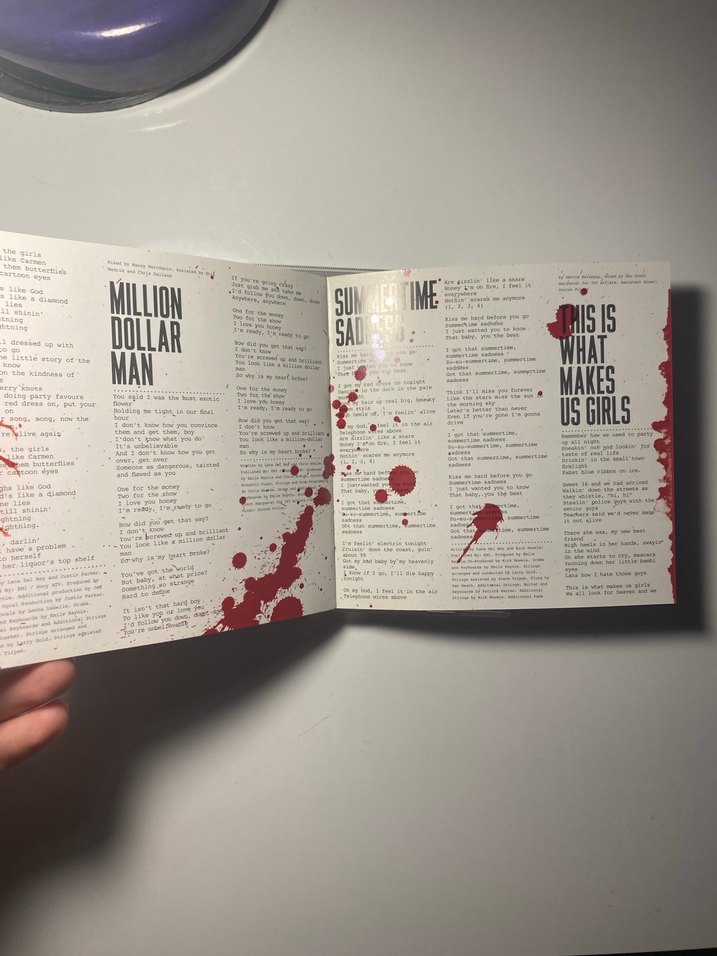 Lana Del Rey Born to die CD - Görsel 4