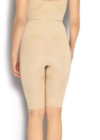 Bej Hamile Taytı Midi Boy Strapsız - Görsel 2