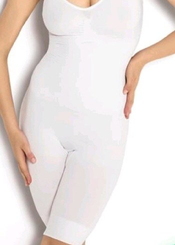 Bej Hamile Taytı Midi Boy Strapsız - Görsel 4