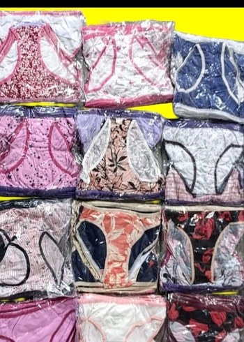 Kız Çocuk Baskılı Külot 12'li Set - Görsel 3