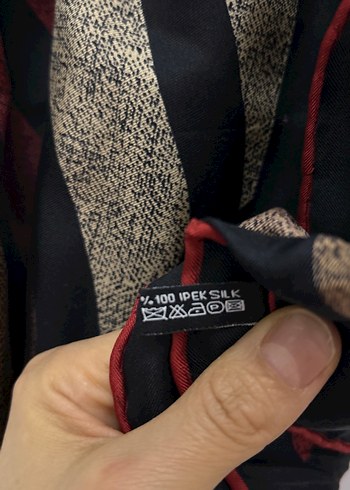 Kadın Çok Renkli Modern Şal - Görsel 3