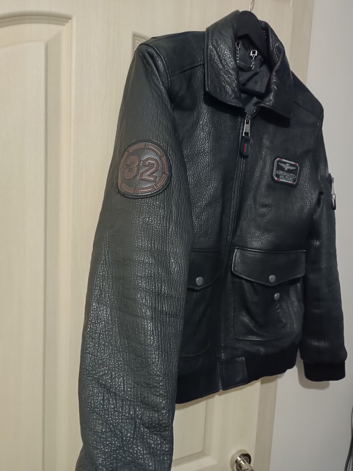 Hakiki deri ceket - Görsel 3