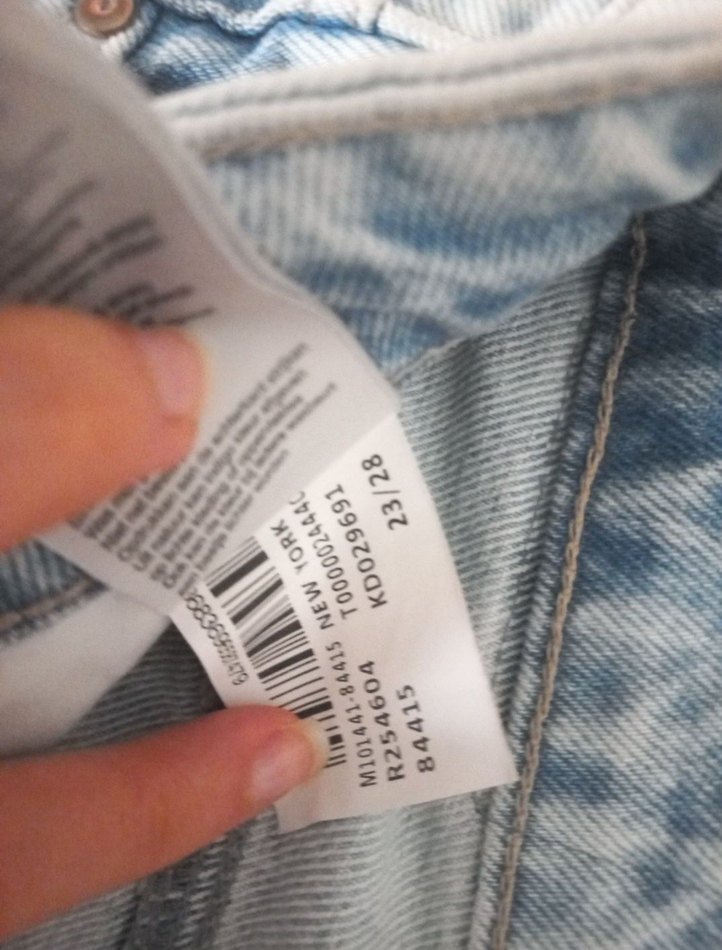 Mavi straight jean - Görsel 3