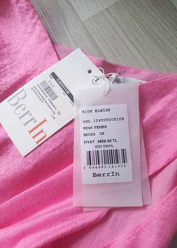 Keten elbise - Görsel 2