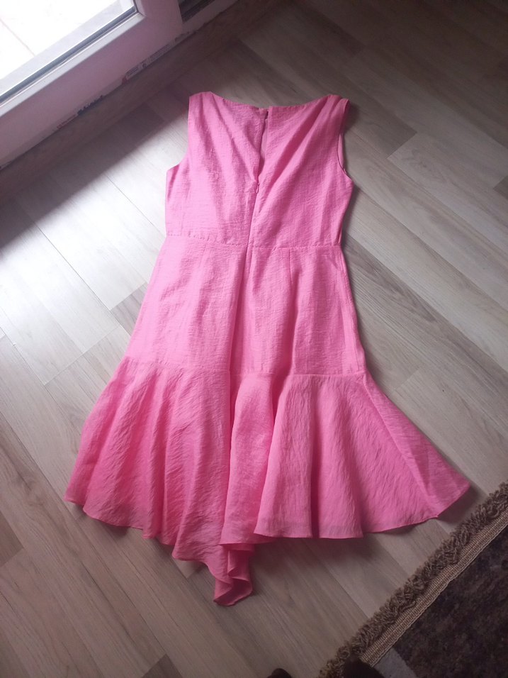 Keten elbise - Görsel 4