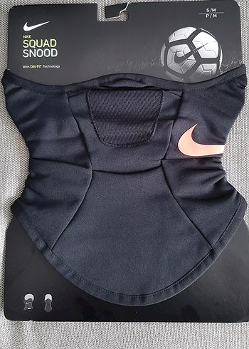 Nike Siyah Spor Boyunluk