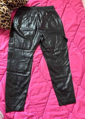 Zara Jogger Deri pantolon - Görsel 2