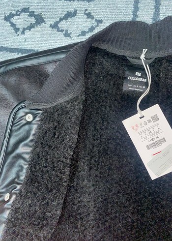 Erkek Suni Deri Siyah Ceket - Görsel 3