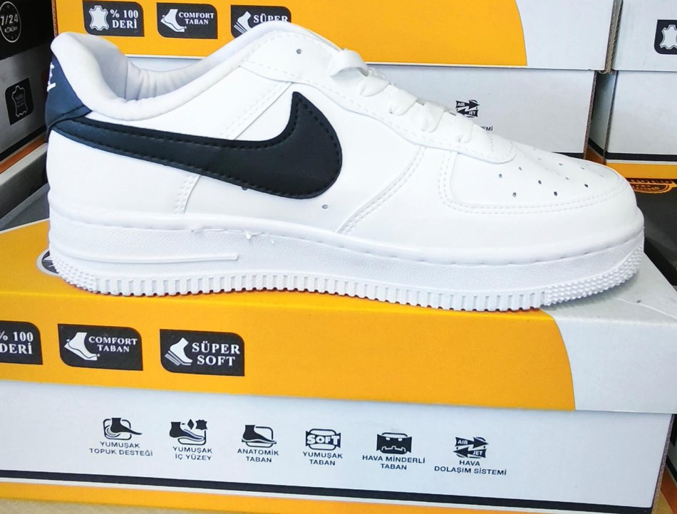 Beyaz Spor Ayakkabı - Görsel 2