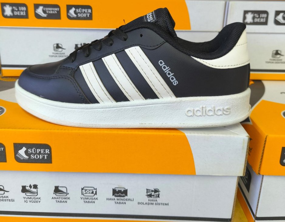 Siyah Erkek Spor Ayakkabı - Görsel 2