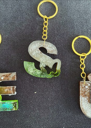 Renkli Bohem Zincir Detaylı Anahtarlık - Görsel 10