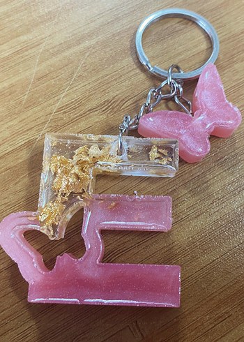 Renkli Bohem Zincir Detaylı Anahtarlık - Görsel 8