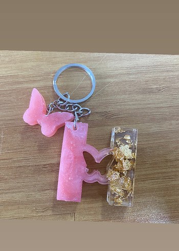 Renkli Bohem Zincir Detaylı Anahtarlık - Görsel 4