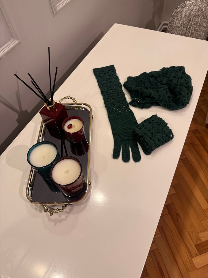 Park Bravo- Modern Kış Zeraferi / Atkı-Eldiven - Görsel 2