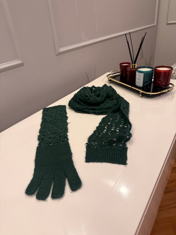 Park Bravo- Modern Kış Zeraferi / Atkı-Eldiven - Görsel 5