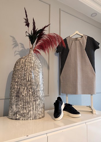 Roman / Gipsy  Modern Kanguru Elbise & Ekose Tasarım - Görsel 4