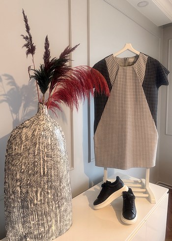 Roman / Gipsy  Modern Kanguru Elbise & Ekose Tasarım - Görsel 2