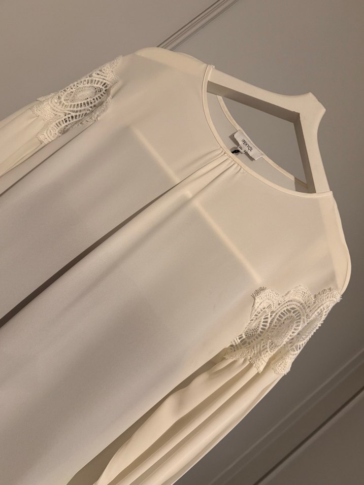 İpekyol Zarefeti: Ekru Drapeli Kadın Bluz - Görsel 3