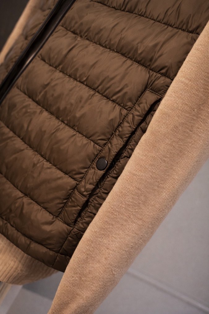 BOSS Haki Kapitone Erkek Yelek  Rafine Şıklık ve Maksimum Konfor - Görsel 5