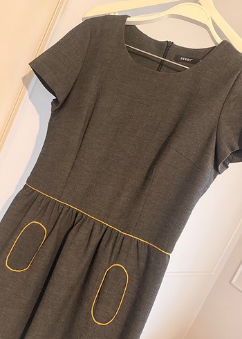 Herry Antrasit Modern Elbise - Çaba Gerektirmeyen Şıklık - Görsel 3