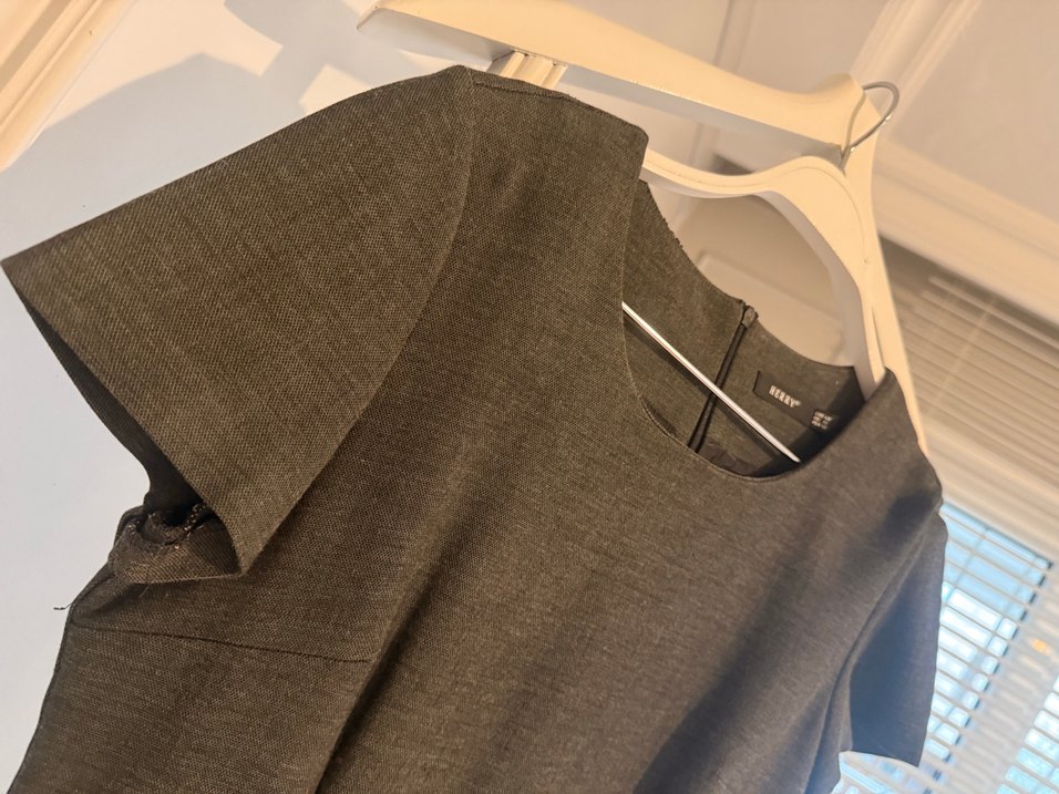 Herry Antrasit Modern Elbise - Çaba Gerektirmeyen Şıklık - Görsel 5