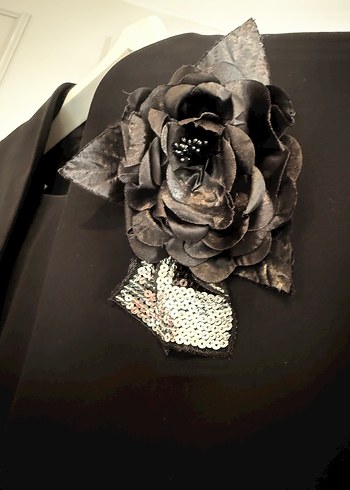 Özel Tasarım Siyah Elbise Takım - Görsel 10