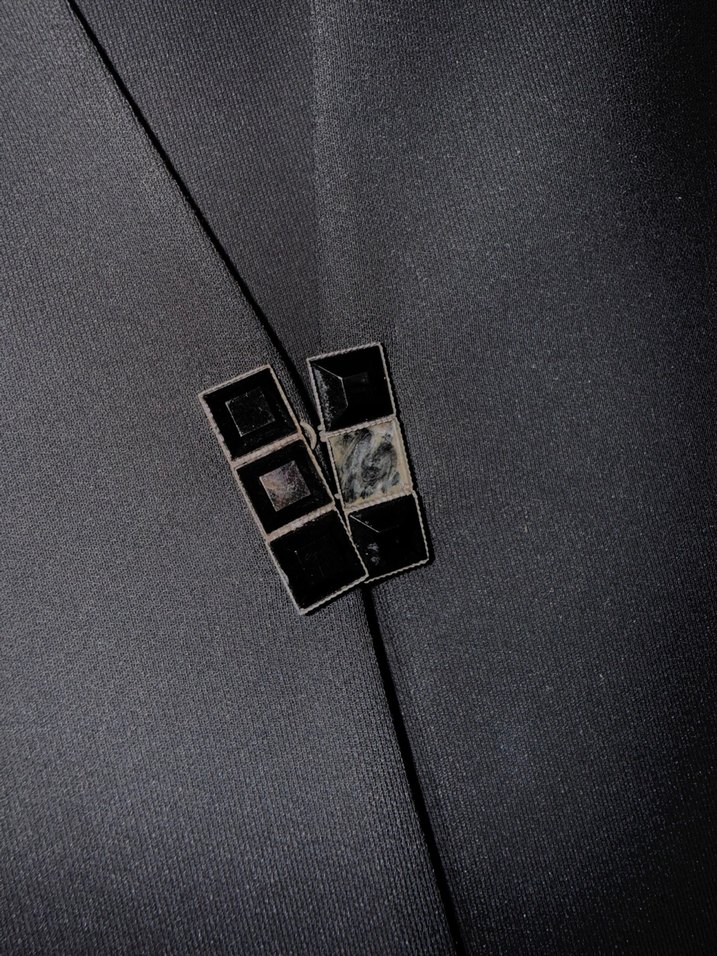 Özel Tasarım Siyah Elbise Takım - Görsel 5