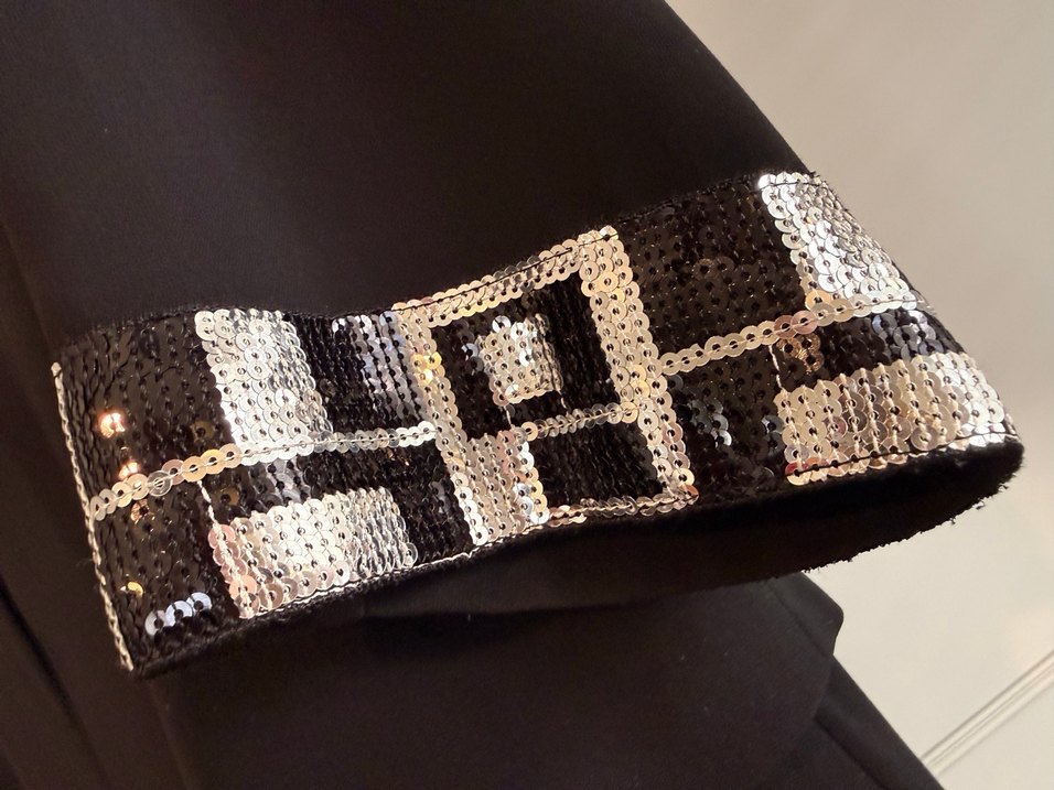 Özel Tasarım Siyah Elbise Takım - Görsel 4