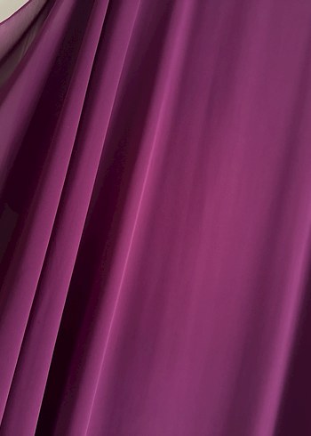 Mürsüm Drapeli Midi Büyük Beden Abiye Elbise - Görsel 8