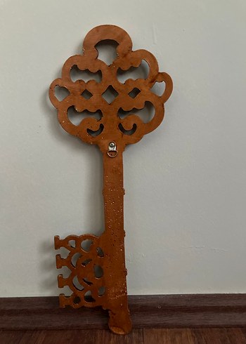 Vintage Altın Renk ev dekoru Anahtarlık - Görsel 3