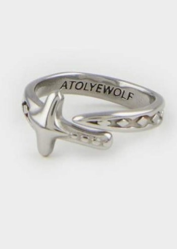 Gri Minimalist Erkek Yüzük Seti - Görsel 3