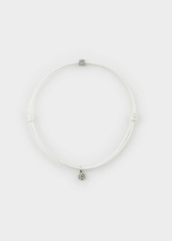 Minimalist Beyaz Erkek Bileklik - Görsel 3