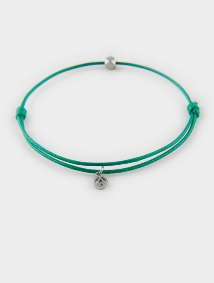 Yeşil Elastik Erkek Bileklik - Görsel 4