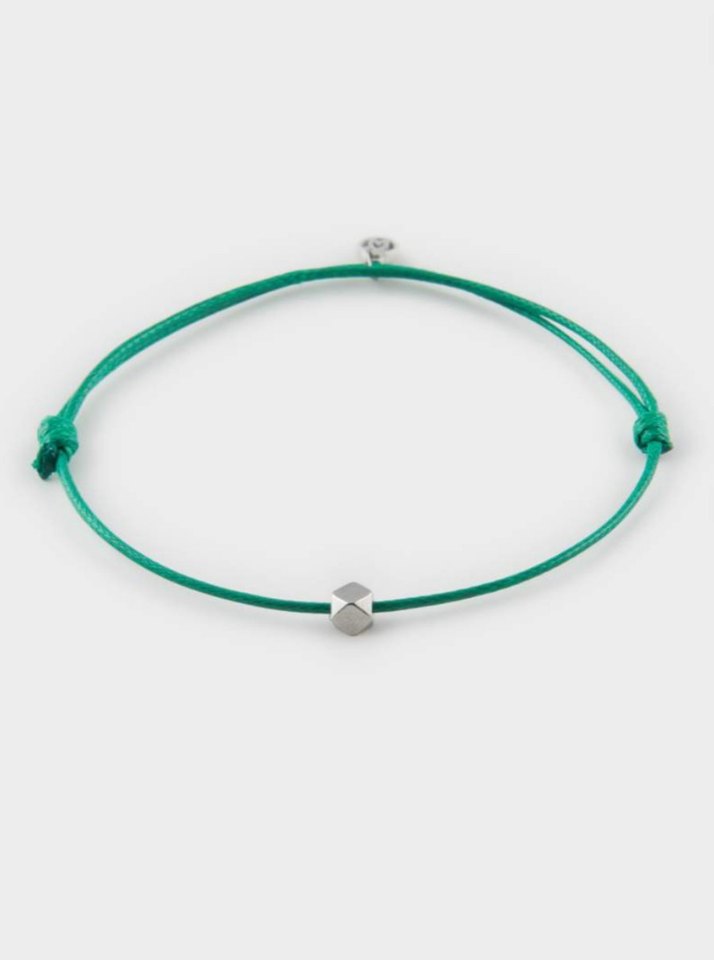 Yeşil Elastik Erkek Bileklik - Görsel 5
