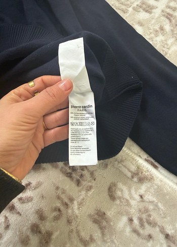 Pierre Cardin Siyah Basic Erkek Triko - Görsel 5