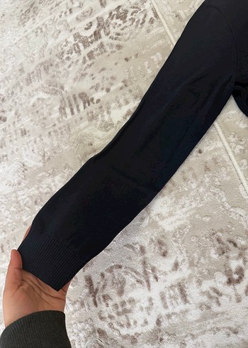 Pierre Cardin Siyah Basic Erkek Triko - Görsel 9