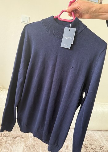 Pierre Cardin Siyah Basic Erkek Triko - Görsel 4