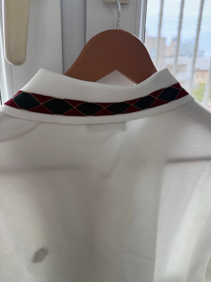 Loro piana Beyaz Pamuklu Erkek Polo sweatshirt - Görsel 4