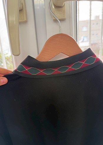 Loro piana Erkek Siyah Uzun Kollu Polo Yaka  sweatshirt - Görsel 4