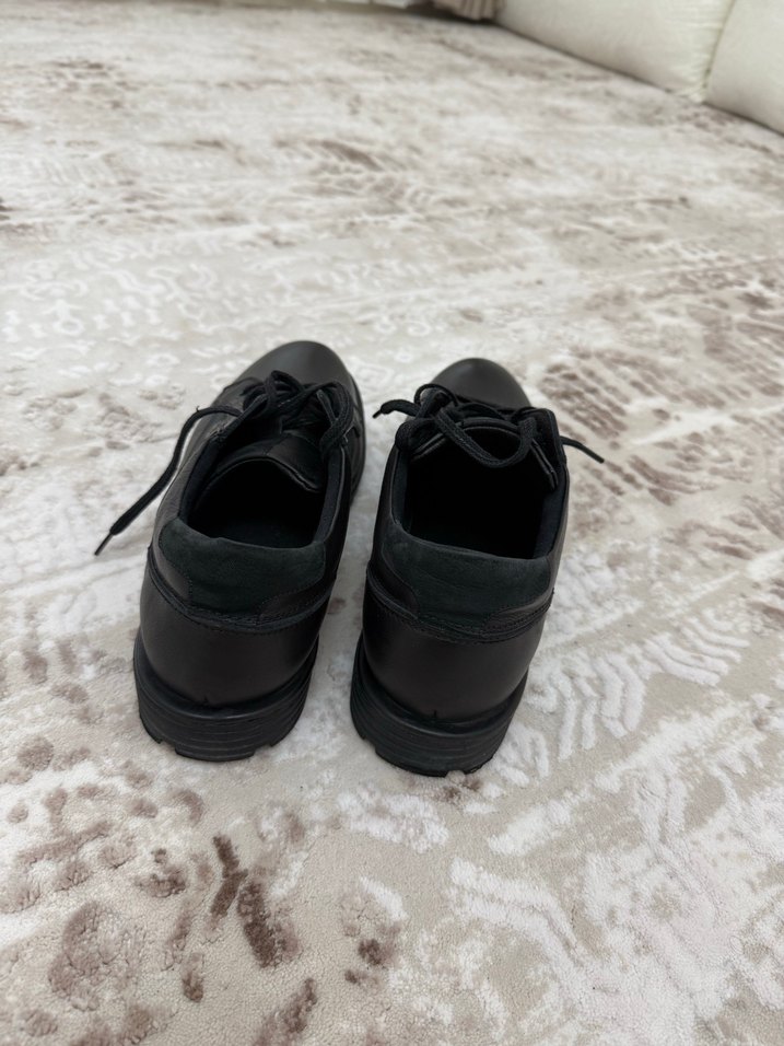 Siyah Erkek Günlük Klasik Ayakkabı - Görsel 3