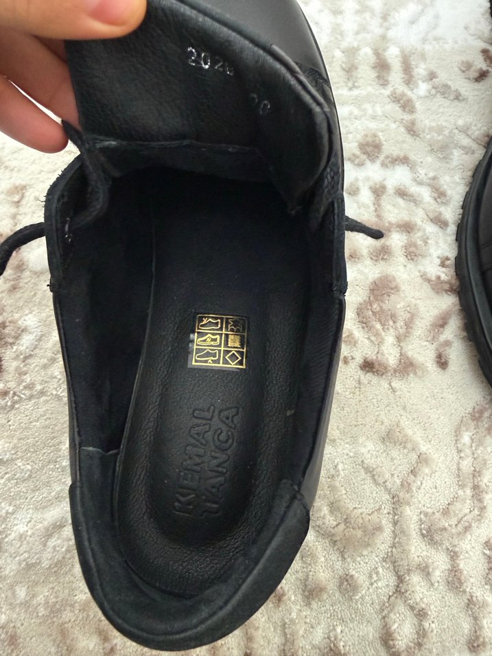 Siyah Erkek Günlük Klasik Ayakkabı - Görsel 4