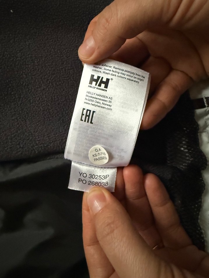 Gri helly Hansen Fermuarlı Erkek Ceket - Görsel 4
