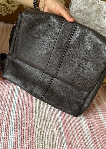 Kahverengi Erkek Omuz Çantası - Görsel 2