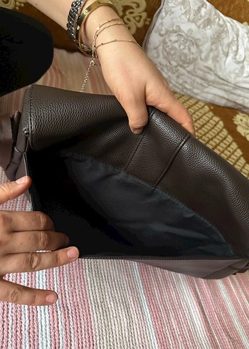 Kahverengi Erkek Omuz Çantası - Görsel 4