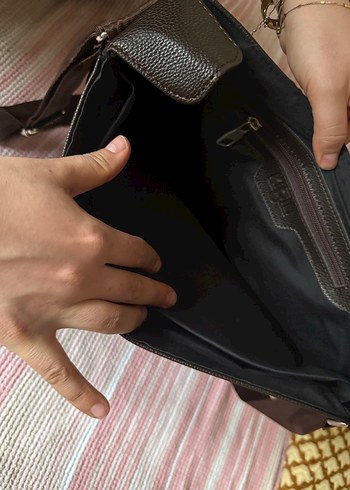 Kahverengi Erkek Omuz Çantası - Görsel 6