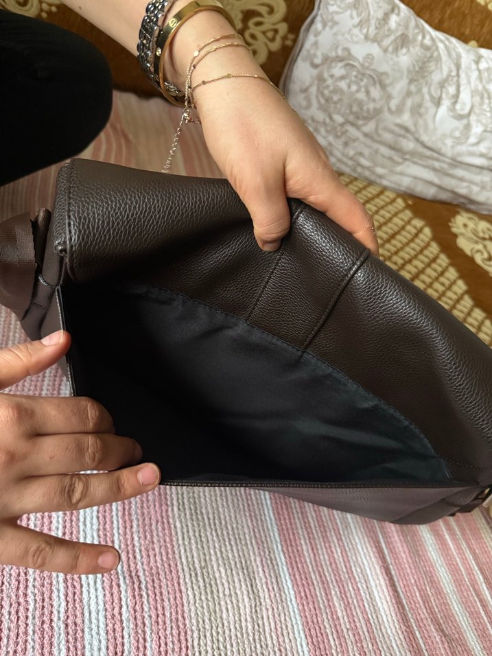 Kahverengi Erkek Omuz Çantası - Görsel 4