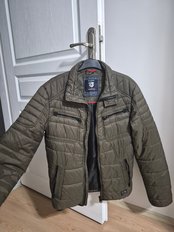 Yeşil Erkek Ceket Fermuarlı - Görsel 2